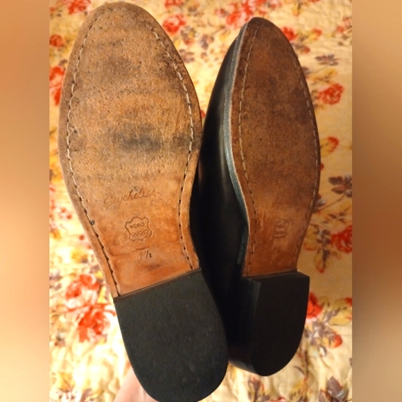 VTG Anthropology Seychelles Leather Tapestry Knee Boots. VTG 80's - Picture 12 of 13